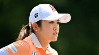 稲見萌寧が“アルバトロス未遂”　18番で惜しくもピン直撃、実況席興奮「オォー！」