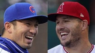 【MLB】鈴木誠也とトラウトの“相思相愛”が発覚　「アイラブユー」に反応「会ってみたい」