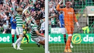 前田が先制点アシスト!　古橋、旗手、前田3選手先発のオールドファームはドロー!《スコティッシュ・プレミアシップ》