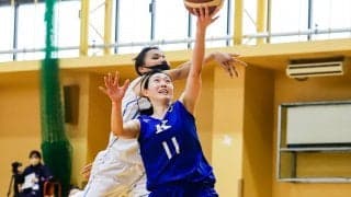 【バスケットボール部女子】接戦を演じるも、格上相手に力及ばず敗戦