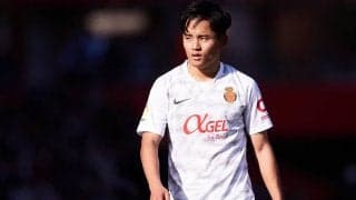 「彼のプレーが好き」久保建英投入の狙いは？ バルサに敗戦もアギーレ監督「9番の後ろで…」