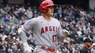 大谷翔平出場試合で異様な光景　上半身裸の男性ファン30人超が熱烈応援、米記者も発見