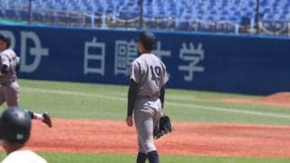 守護神橋本達ついに打たれる　法大に手痛いサヨナラ負け／法大１回戦