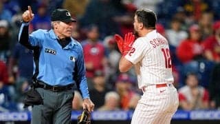 「TVと球審のストライクゾーンは違う」　“誤審騒動”目立つMLB、米ESPNは球審を擁護