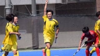 【陸上ホッケー部男子】福工大に１－３で敗北も、確かな収穫を得る