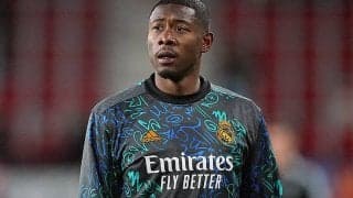 アラバが前日練習を欠席、シティ戦欠場へ