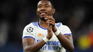 前日練習欠席のアラバがメンバー入り、マドリーがシティ戦招集メンバー発表