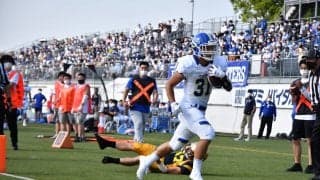 【アメリカンフットボール部】春季開幕初戦、明大に２８－２１で勝利！