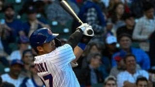 【MLB】鈴木誠也、2試合ぶり無安打で14試合アーチなし　2三振で打率.263…荒天にも苦戦