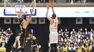 Bリーグ第35節のベストオブタフショット…1位はエドワーズの逆転3ポイントシュート