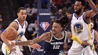 勝負強さを発揮したモラントが47得点…グリズリーズがシリーズをタイに／NBAプレーオフ