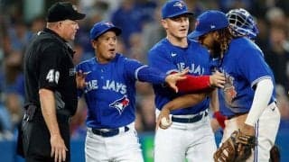 【MLB】ゲレーロJr.が“誤審疑惑”にブチ切れ　生還許した疑惑のタッチは「酷い判定だ」