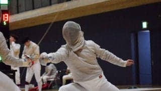 【フェンシング部】結果振るわず、サーブルリーグ初日終了