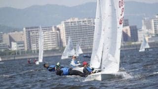 【ヨット部】春季大会好成績で２日目へ