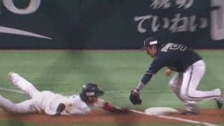 「まじで神の手」　誰もがアウト確信…回避した“忍者帰塁”が「身体能力半端ない」