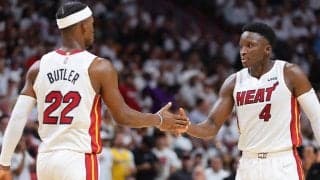 ヒートがシクサーズに2連勝…誕生日のオラディポが19得点の活躍／NBAプレーオフ
