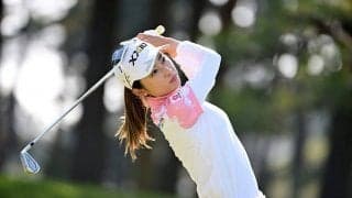 安田祐香が7位発進　イ・ボミら支えた名キャディーと初コンビで「凄く心強いです」