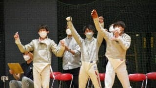 【フェンシング部】サブールリーグ戦、男女ともに１勝４敗