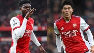 離脱中のトーマスが冨安健洋とのコンビ宣言!? クラブの「ガビ×ガビ」に対抗し「トム×トムがもうすぐ」と投稿