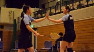 【バドミントン部女子】龍谷大に１－４で惜敗