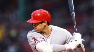 【MLB】大谷翔平、あと数十センチで本塁打…フェンス直撃の中越打　リアル二刀流で2戦ぶり安打