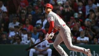 【MLB】大谷翔平、華麗な流し打ちもまさかの珍事!?　“背番号”破壊打にファン「冗談だろ」