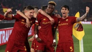 ローマをECL決勝に導くゴールを挙げたエイブラハム、ファンの声援に感謝「この勝利は彼らのため」