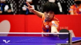 篠塚大登、地元アメリカの15歳下して2回戦進出＜卓球・WTTフィーダーフリーモント＞