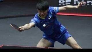 戸上隼輔、シングルス初戦を4-0完勝　ベスト32進出＜卓球・WTTフィーダーフリーモント＞