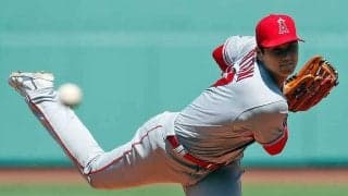 【MLB】大谷翔平の“魔球”が「キレッキレ」　打者ひざまずく変化球は「エグすぎ」