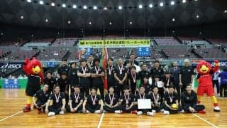 サントリーがシーズン2冠を達成　第70回黒鷲旗全日本男女選抜大会男子