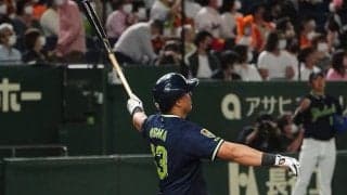 衝撃の東京ドーム看板直撃弾が「デカすぎる」　燕助っ人は「どこまで飛ばすんや」