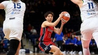 WNBAデビューの町田瑠唯、開幕戦は約17分の出場で2得点2アシストを記録