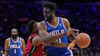 シクサーズがシリーズ初勝利…復帰したエンビードは18得点11リバウンド／NBAプレーオフ