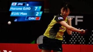 小塩遥菜、森さくら下して16強入り　中学3年・吉本は国際大会デビュー＜卓球・WTTフィーダーフリーモント＞