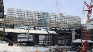 新球場の座席はベンチもブルペンもチェックできる　谷口雄也が語る魅力とは？