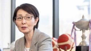 女子バレー選手から日本バスケ会長に　我流の人生で三屋裕子も聞いた「女のくせに」の声