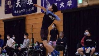 【バドミントン部男子】春季リーグ戦３連勝！