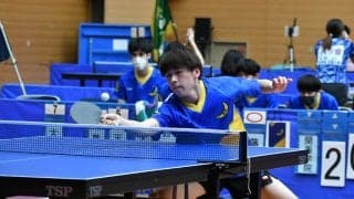 【卓球部】男子は優勝確定も、女子はストレート負け