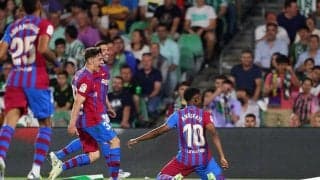 バルセロナがファティの復帰後初弾とジョルディ・アルバのラストプレー弾でベティスに競り勝ちCL出場権獲得《ラ・リーガ》