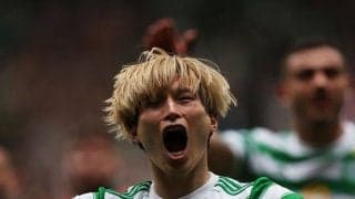 日本代表トリオが大活躍!!古橋亨梧＆前田大然が｢圧巻ゴール｣、旗手怜央は2得点に関与!!セルティックの｢優勝王手｣に貢献した｢全4ゴール｣