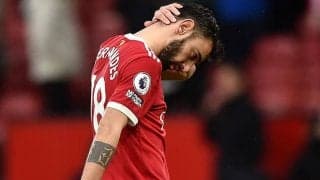 ブルーノが0-4惨敗劇に猛省…「僕含めてユナイテッドのシャツを着る者として不十分」