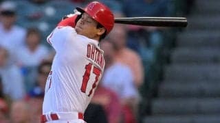 【MLB】大谷翔平、7回に痛烈左前打　“バット蘇生”後に2試合ぶり安打、得点つながらず