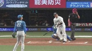 西武・山川穂高、2打席連発の14号3ラン　出場22試合で14本、安打の半分が本塁打