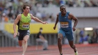 世陸王者コールマン、10秒09で貫録の100mV　10秒22で2着の小池祐貴「大変貴重な経験」