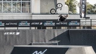 全日本チャンピオンたちが圧巻の走り。男子エリートは中村輪夢が、女子エリートは内藤寧々が優勝 「マイナビJapan Cup第1戦」BMXフリースタイル パーク種目