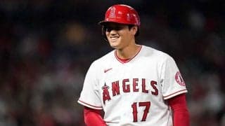 大谷翔平、私服でも忘れない右肘のケア　日本人ファン注目「パープルアンダー新鮮」