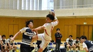 【ハンドボール部男子】関大に惜しくも敗北