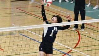 【バレーボール部女子】粘り強く戦い明国大にストレート勝ち