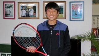 田畑遼選手にインタビュー　急成長中のクレー好きな中学3年生！「全仏オープンジュニアで優勝したい」【注目のジュニアテニス選手特集⑧】